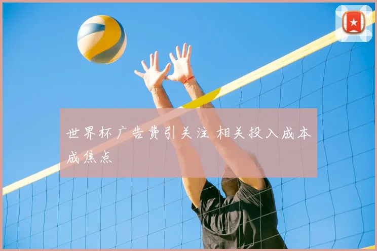 世界杯广告费引关注 相关投入成本成焦点
